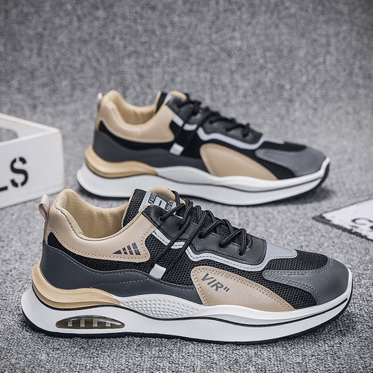 Damen Sportliche Sneakers mit atmungsaktivem Mesh-Obermaterial und dämpfendem Sohlenprofil EB
