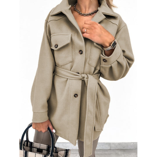 Damen modische Overshirtjacke EB