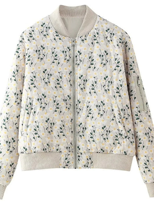 EB | Bestickte Stepp Bomberjacke