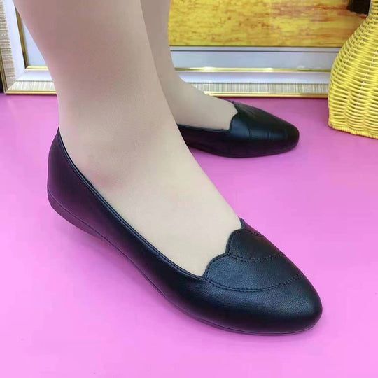 Damen Ballerina-Schuhe mit elegantem Obermaterial und komfortabler Sohle EB