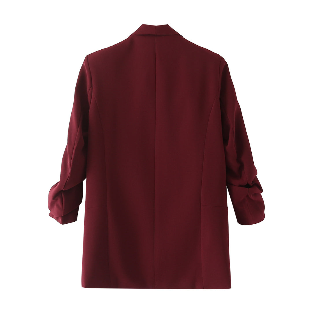 Damen Moderner Blazer mit eleganter Schnittführung und praktischen Taschen EB