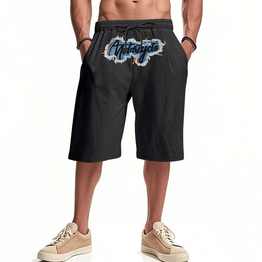 Herren lässige Komfort-Shorts mit verstellbarem Kordelzug und praktischen Seitentaschen EB