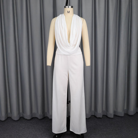 Damen Elegantes und figurbetontes Jumpsuit EB
