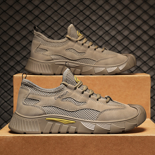 Damen Sportliche Trend Sneakers mit atmungsaktiver Sohle EB