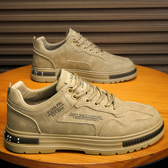 Damen lässige Sneakers mit strukturiertem Obermaterial und gepolsterter Laufsohle EB
