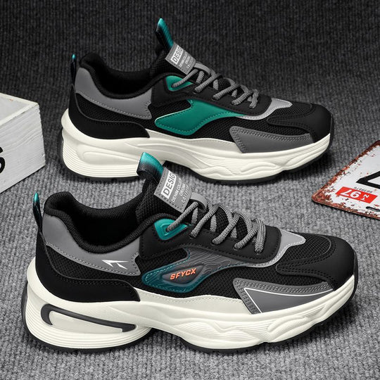 Damen Sportliche Sneakers mit atmungsaktivem Obermaterial und dämpfender Sohle EB 1773453156