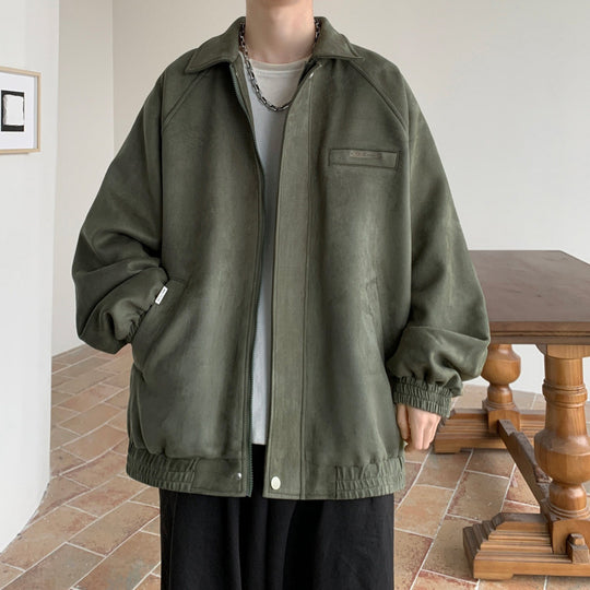 Herren Übergroße Steppjacke mit praktischen Taschen EB