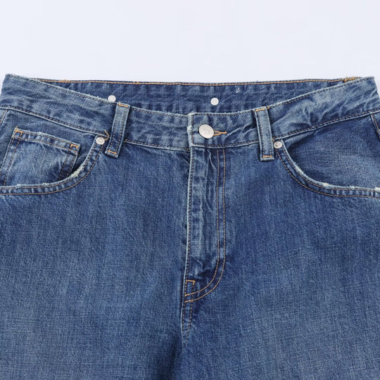 Damen Tapered Jeans mit elastischem Bündchen und bequemer Passform EB