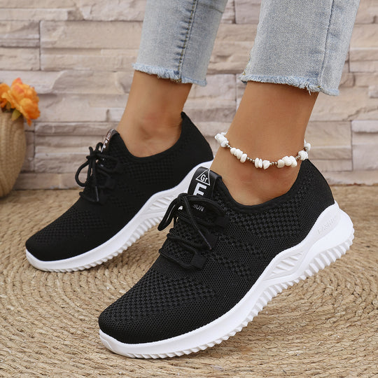 Damen atmungsaktive Sneaker in modischem Design EB