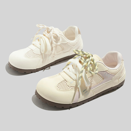 Damen Sportliche Freizeitschuhe mit atmungsaktiver Mesh-Oberfläche und rutschfester Gummisohle EB