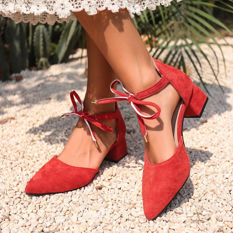 Damen elegante Ankle Boots mit schickem Schleifen-Detail EB