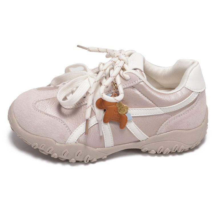 Damen sportliche Lauf-Sneaker mit atmungsaktivem Mesh-Obermaterial und rutschfester Sohle EB
