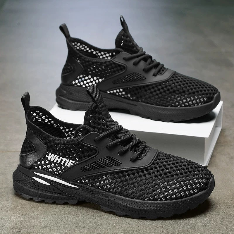 Damen Atmungsaktive Freizeitsneakers mit flexibler Sohle und leichter Mesh-Oberfläche EB
