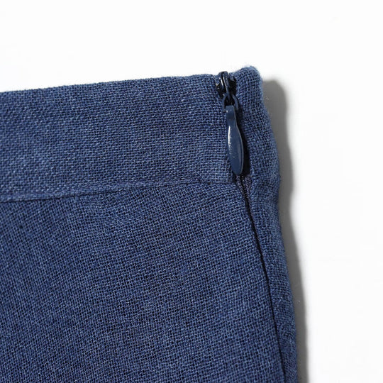 Damen Maxirock mit fließendem Schnitt und asymmetrischen Details EB