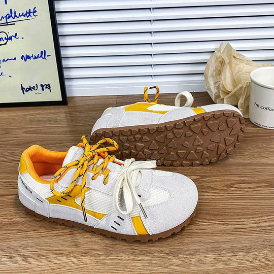 Damen Sportliche Sneaker mit rutschfester Sohle und atmungsaktivem Obermaterial EB