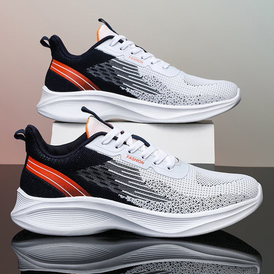 Damen Sportliche Sneakers mit atmungsaktivem Mesh-Obermaterial und bequemer Dämpfung EB