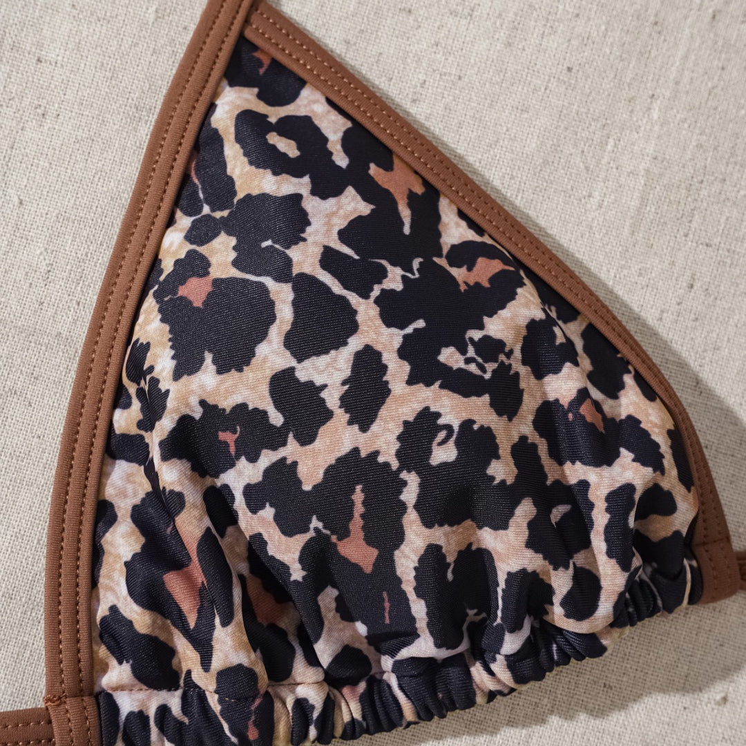 Damen Triangel-Bikini mit Wickelrock EB