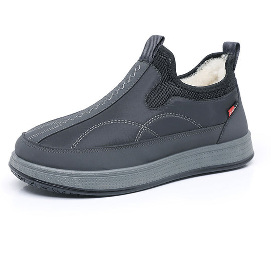 Damen Komfortable und warme Slip-On Freizeitschuhe mit Innenfutter EB