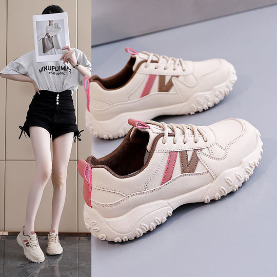 Damen Sportliche Sneakers mit innovativer Profilsohle EB