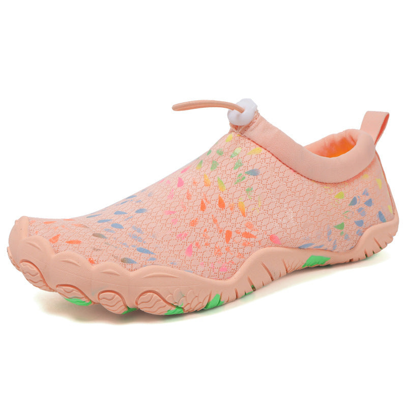 Damen Flexible Aqua-Schuhe mit rutschfester Sohle und atmungsaktiver Struktur EB