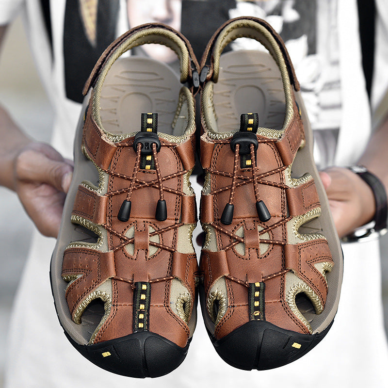Damen Funktionale Trekking-Sandalen mit rutschfester Sohle und verstellbarem Schnellschnürsystem EB
