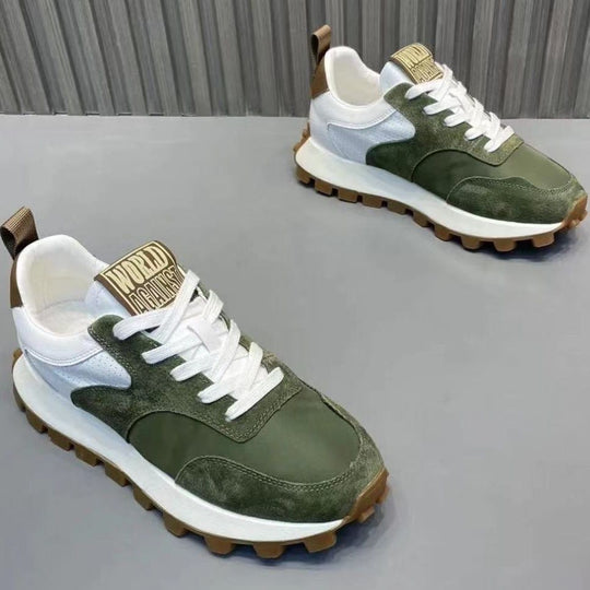 Damen Sportliche Freizeit-Sneaker mit innovativer Sohle und modischem Design EB