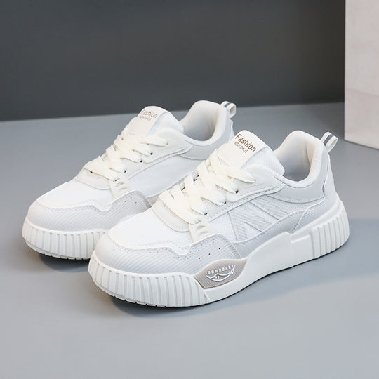 Damen sportliche Sneakers mit futuristischem Design und bequemer Dämpfung EB
