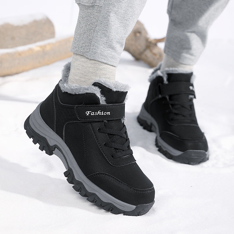 Damen Trekking-Sneaker mit isoliertem Innenfutter und rutschfester Sohle EB