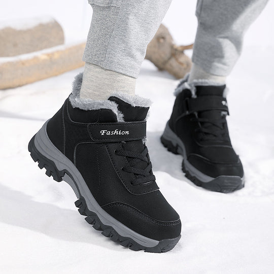 Damen Trekking-Sneaker mit isoliertem Innenfutter und rutschfester Sohle EB