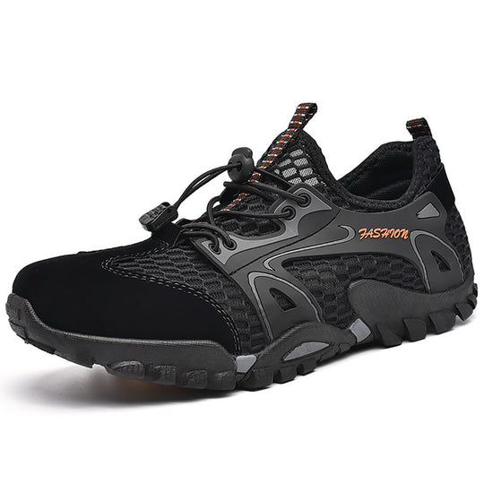 Damen Sportliche Aktiv-Schuhe mit atmungsaktivem Mesh und strapazierfähiger Sohle EB