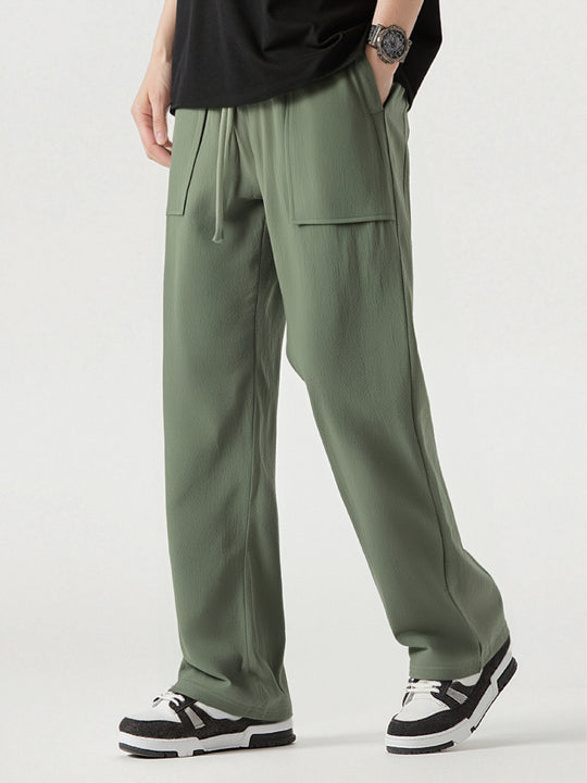 Herren Bequeme Cargo-Hose mit praktischen Taschen und elastischem Bund EB