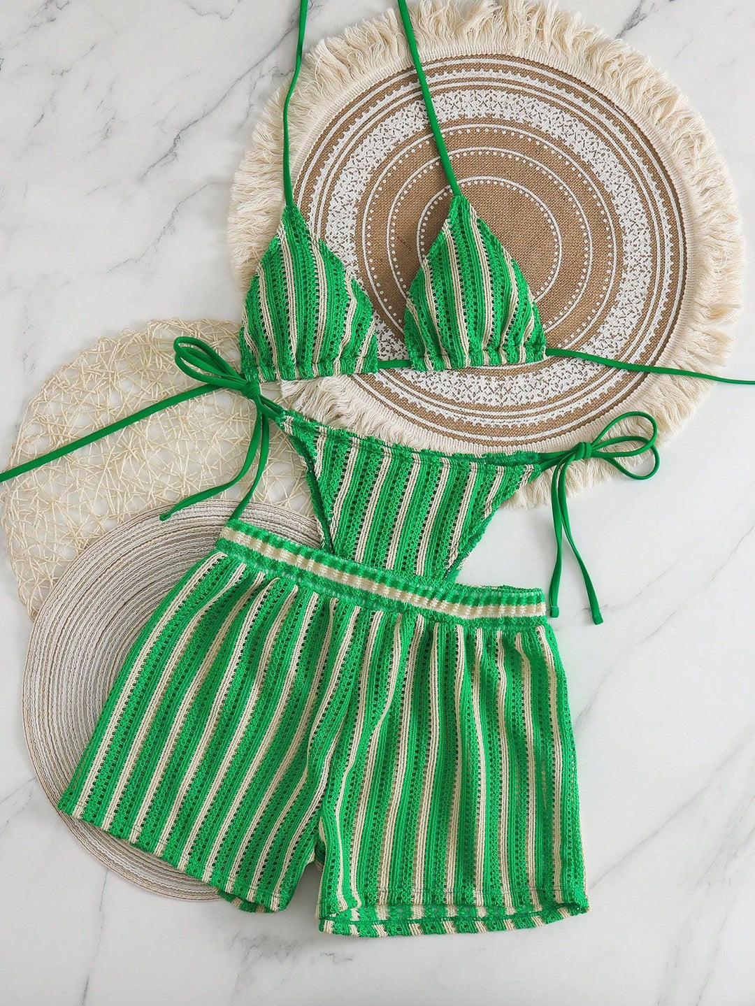 Damen Zweiteiliges Strandoutfit EB