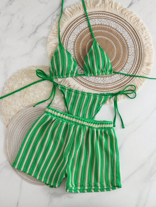 Damen Zweiteiliges Strandoutfit EB