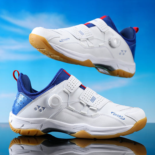 Unisex leichte atmungsaktive Indoor-Tennisschuhe mit stabiler nicht abfärbender Sohle und stoßdämpfung EB