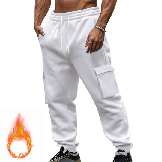 Herren cargo Jogginghose mit praktischen Seitentaschen und verstellbarem Kordelzug EB