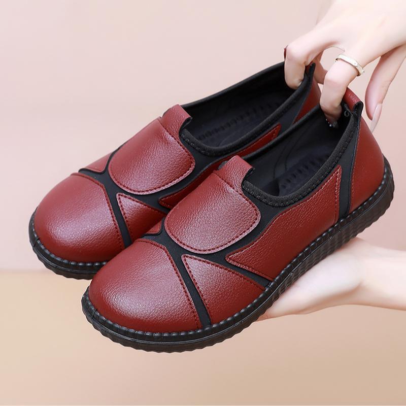 Damen Slip-On Schuhe mit elastischem Einstiegsdesign und rutschfester Sohle EB