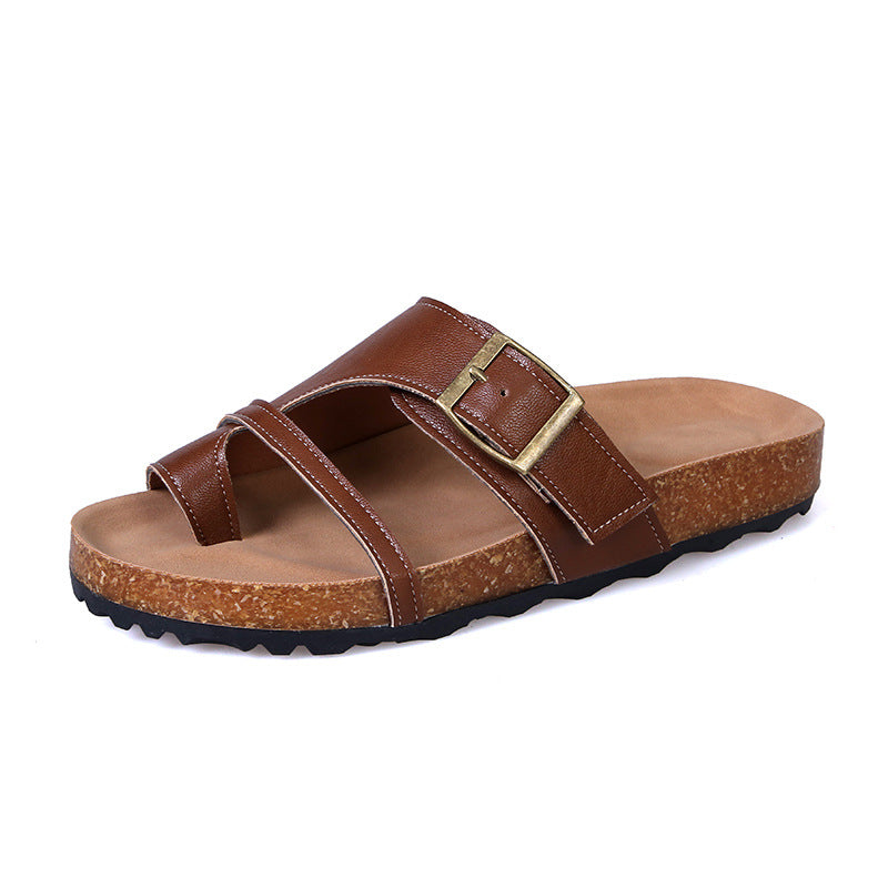 Damen Komfortable Clogs mit verstellbaren Riemen und rutschfester Sohle EB