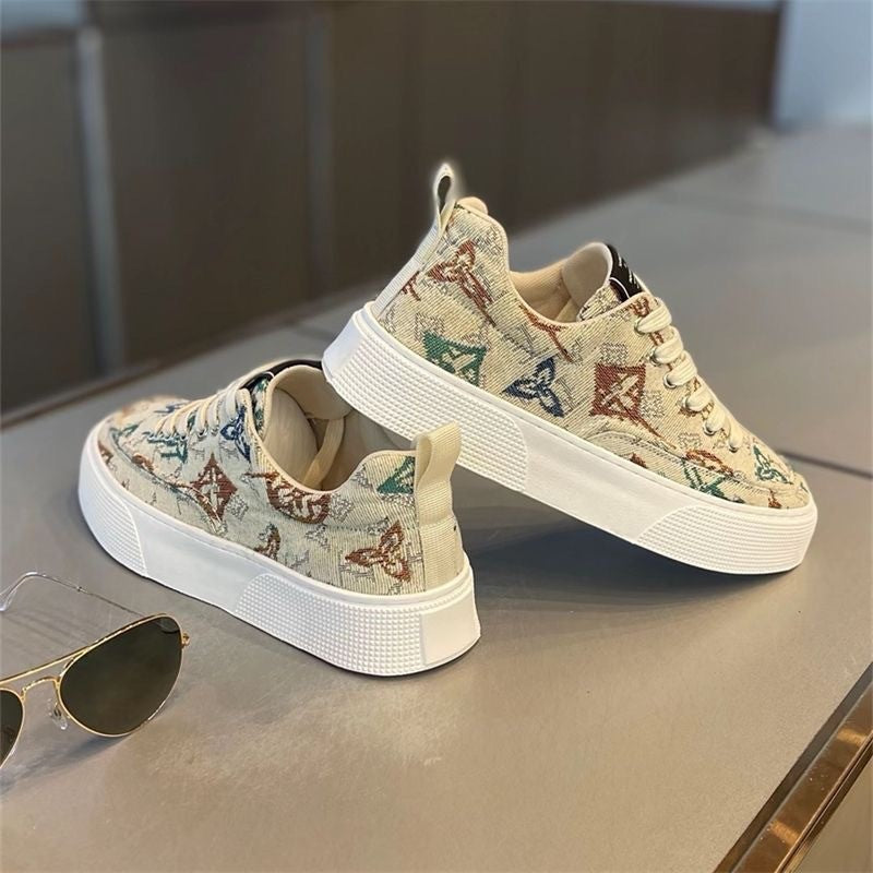 Damen Modische Sneaker mit einzigartigem Druckdesign EB