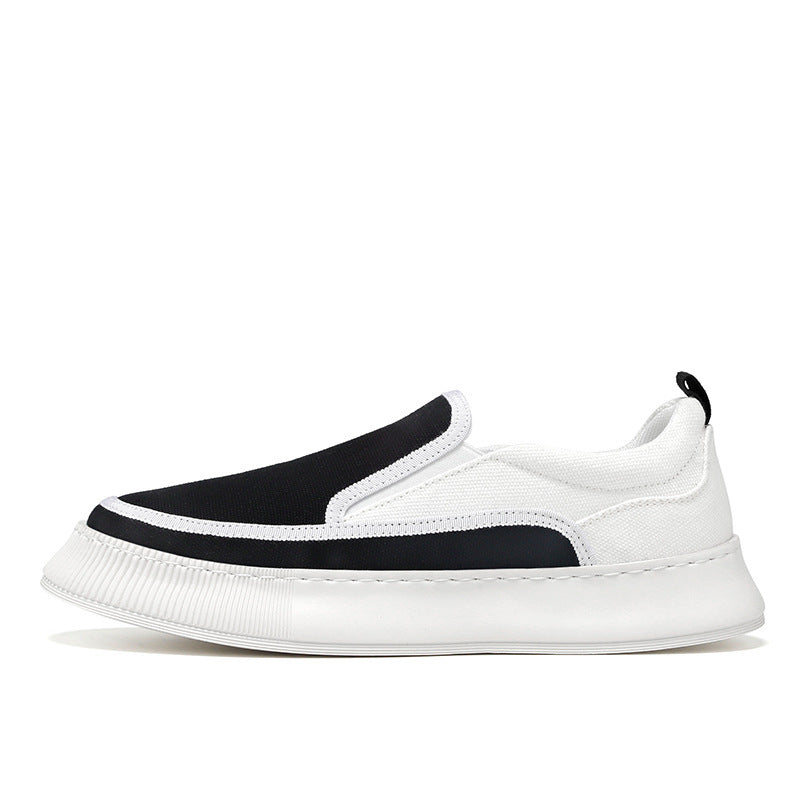 Damen Elegante Slip-On Sneakers mit hautfreundlichem Obermaterial und flexibler Sohle EB