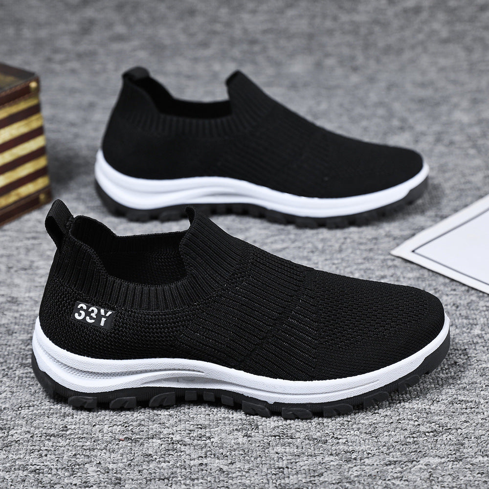 Damen Komfortable und atmungsaktive Strick-Sneaker EB