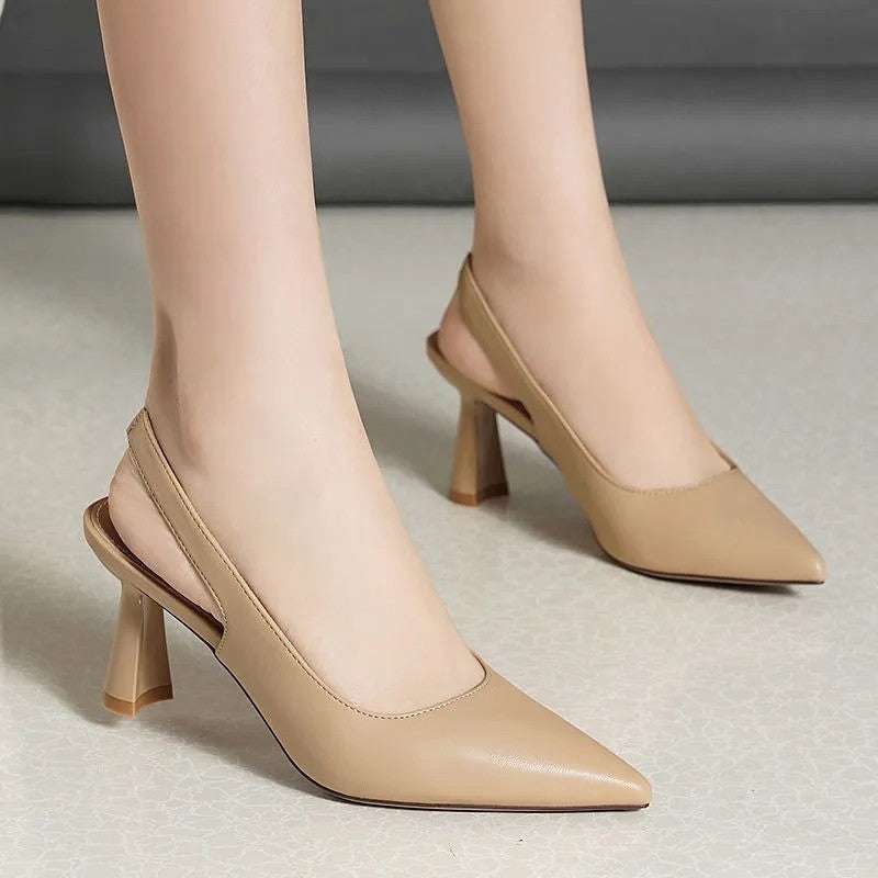 Damen Slingback-Pumps mit elegantem Design und modischem Absatz EB