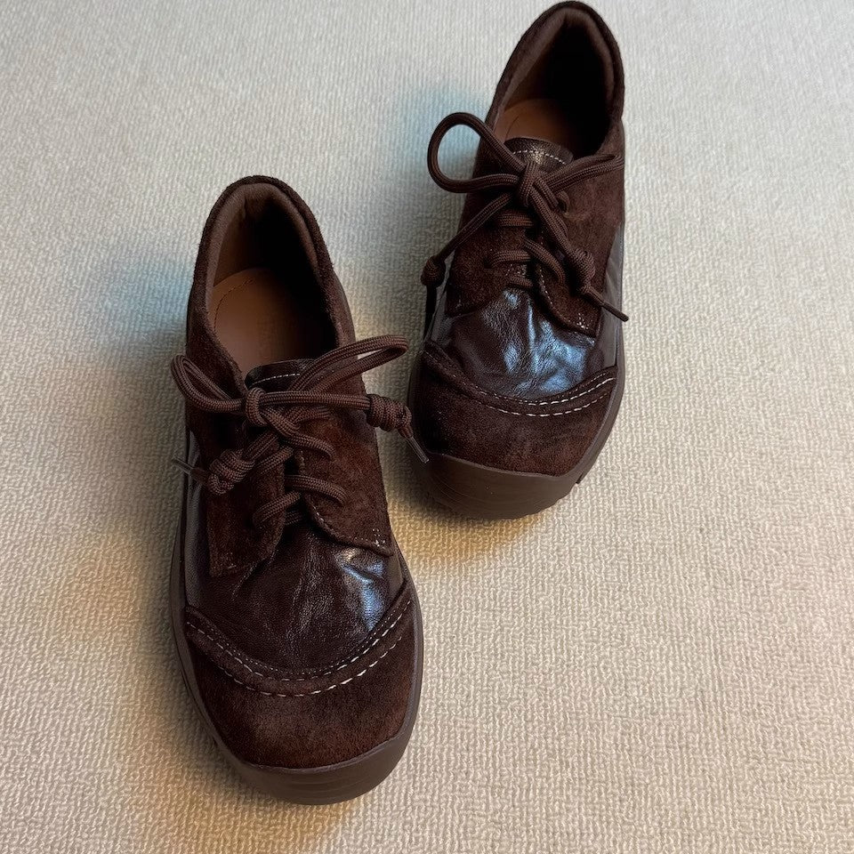 Damen modische Schnürschuhe mit flexibler Sohle und eleganter Verarbeitungsweise EB