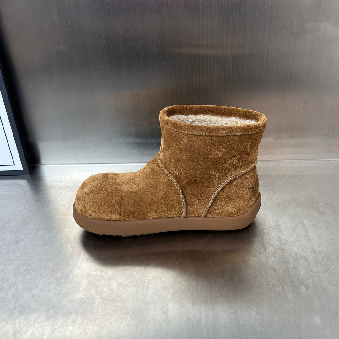 Damen kuschelige und warme Winterstiefel mit weichem Innenfutter EB