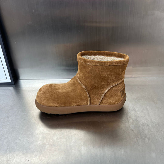 Damen kuschelige und warme Winterstiefel mit weichem Innenfutter EB