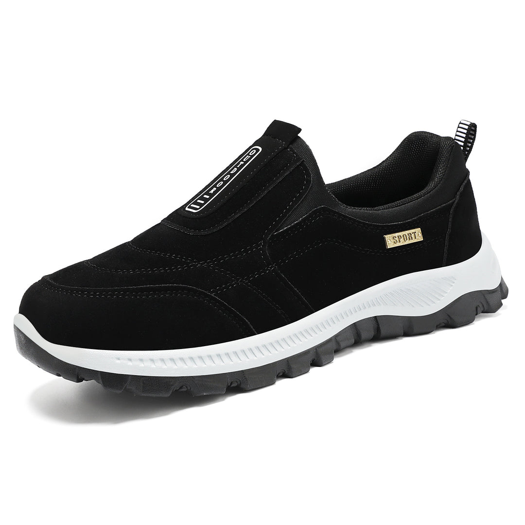 Damen Sportliche Slip-On Sneaker mit rutschfester Sohle EB