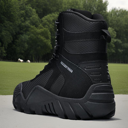 Herren Jagd- und Trekkingboots mit verstärktem Knöchelschutz EB