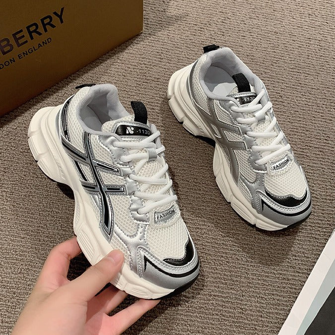 Damen Sportliche Lifestyle-Sneaker mit atmungsaktivem Obermaterial EB