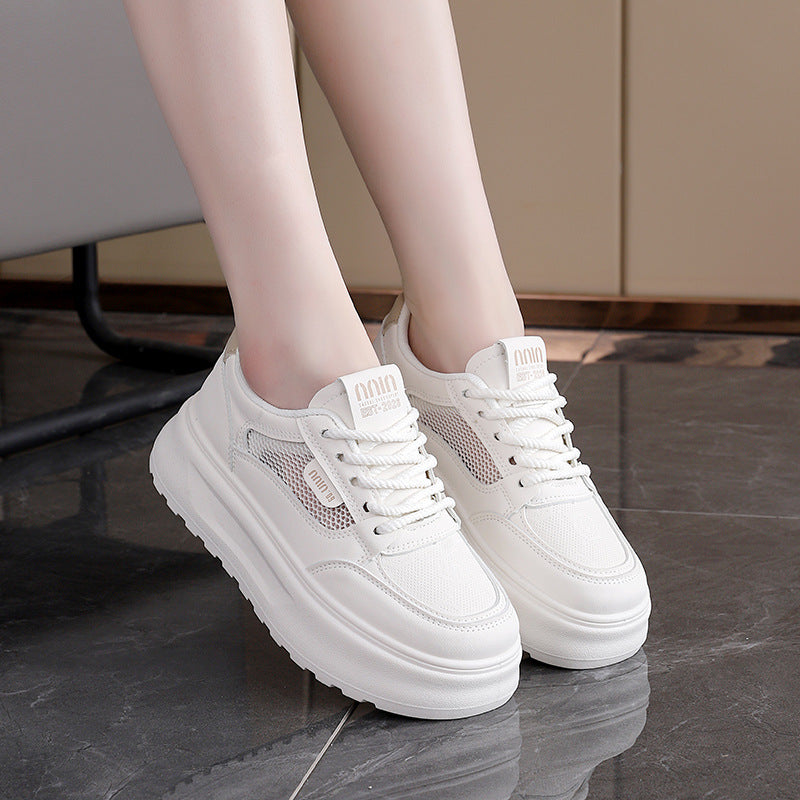 Damen Chunky Sneakers mit atmungsaktiver Mesh-Oberfläche und dämpfendem Komfort EB