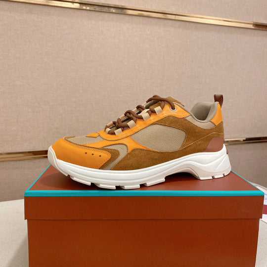 Damen sportive Freizeitsneakers mit atmungsaktiver Oberflächenstruktur und dämpfender Sohle EB