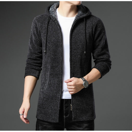 Herren urbane Freizeitjacke mit Kapuze EB